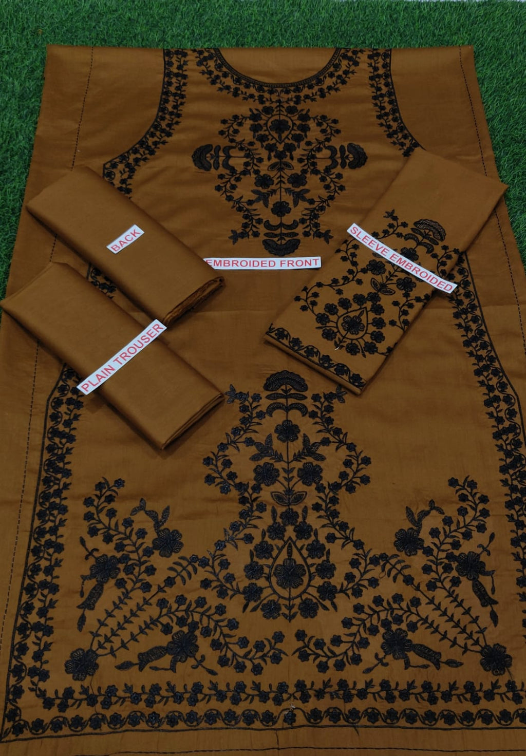 SAPPHIRE EMBROIDERED 2PC LAWN