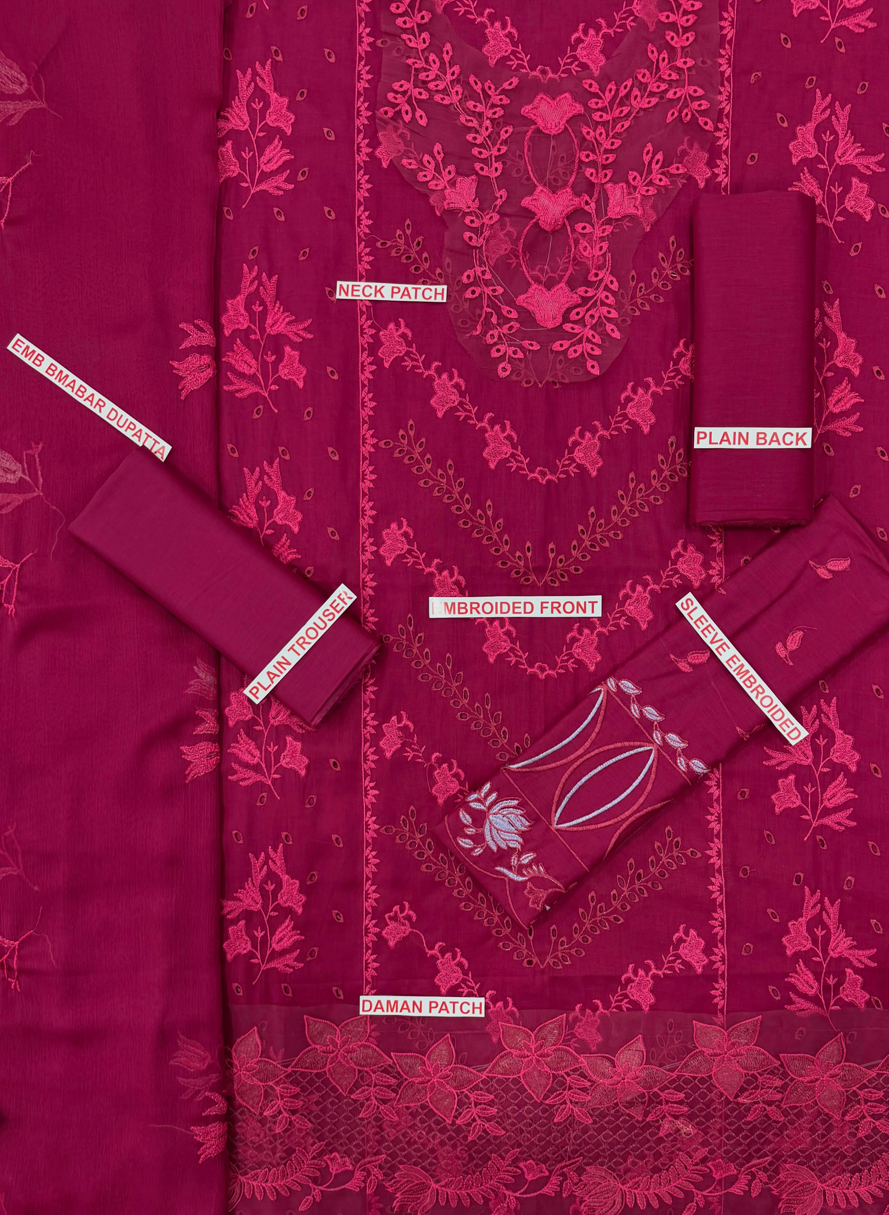 RANG RASIYA EMBROIDERED 3PC LAWN