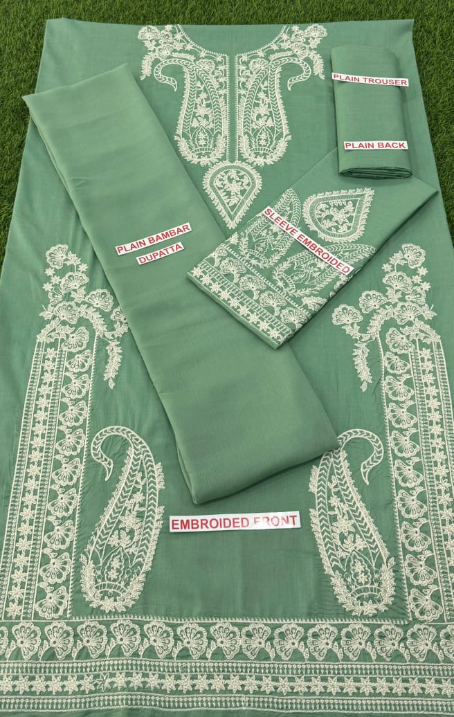 AFREEN EMBROIDERED 3PC LAWN