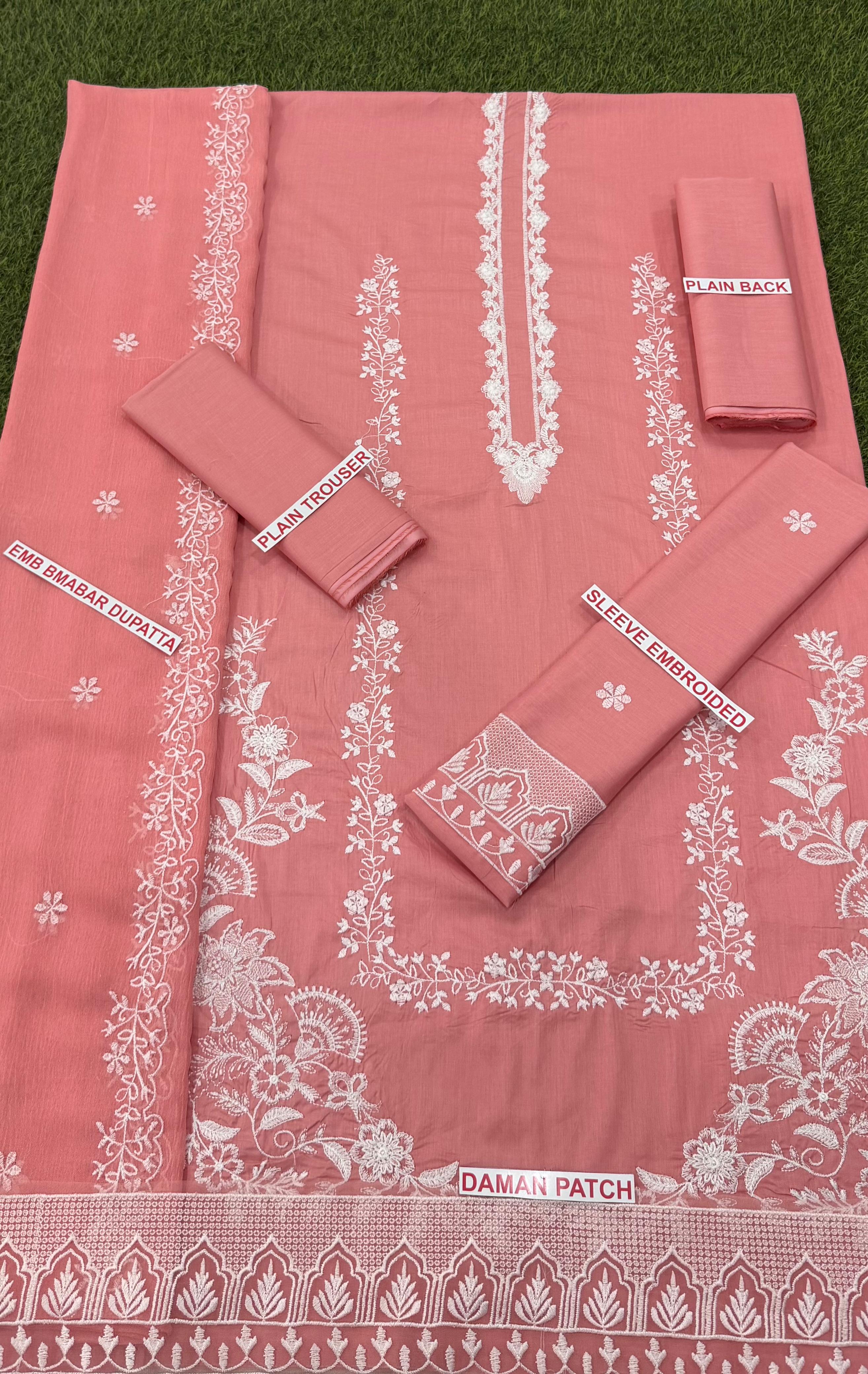 ZARQASH EMBROIDERED 3PC LAWN