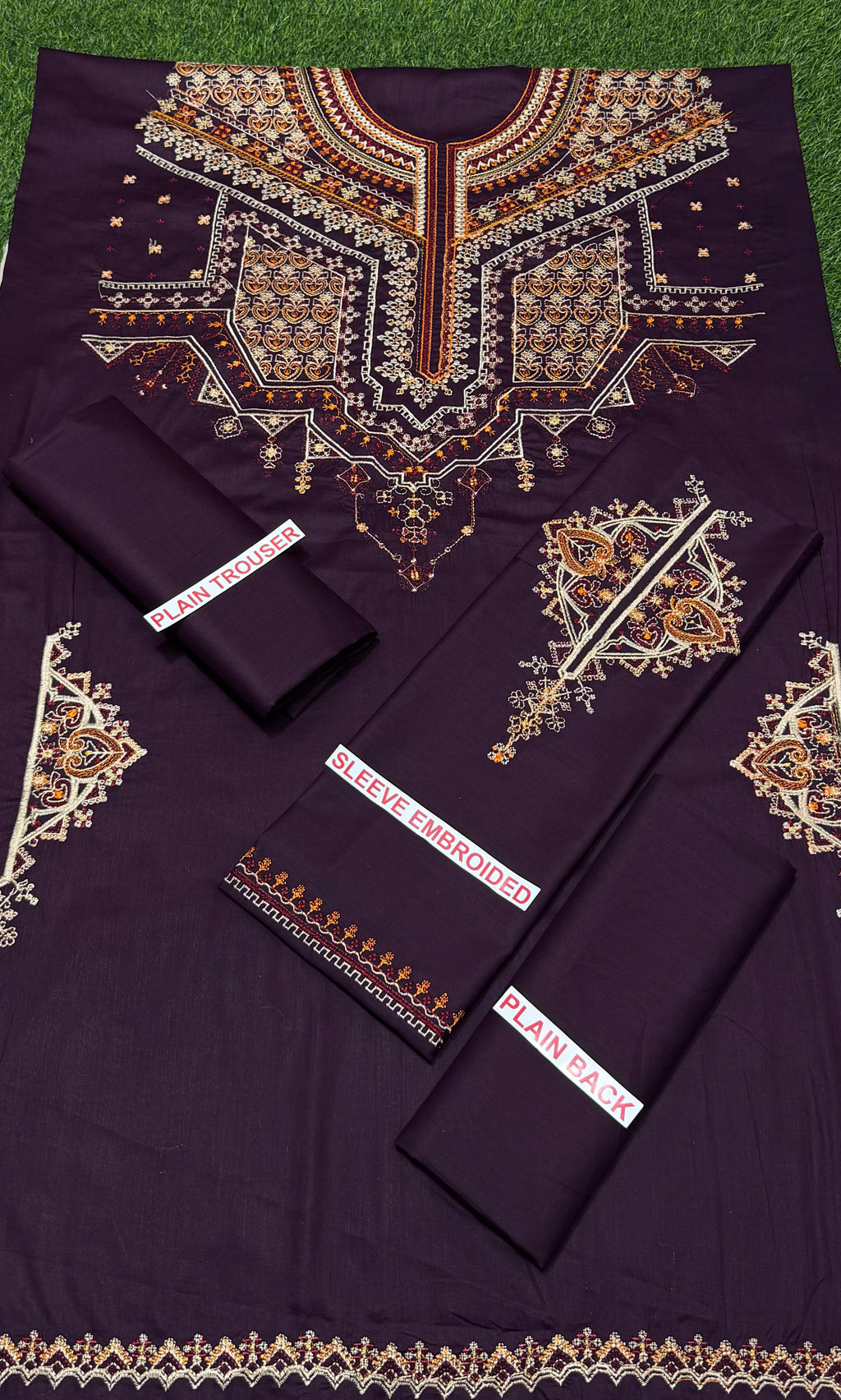 ZARA SHAHJAHAN EMBROIDERED 2PC LAEN