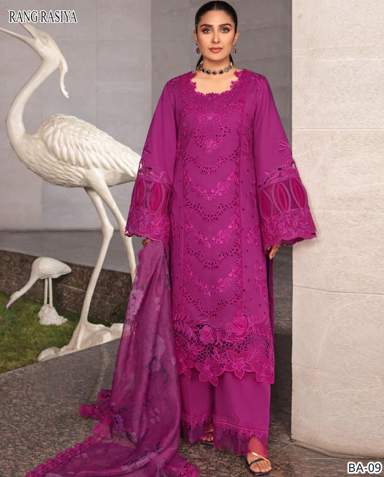 RANG RASIYA EMBROIDERED 3PC LAWN