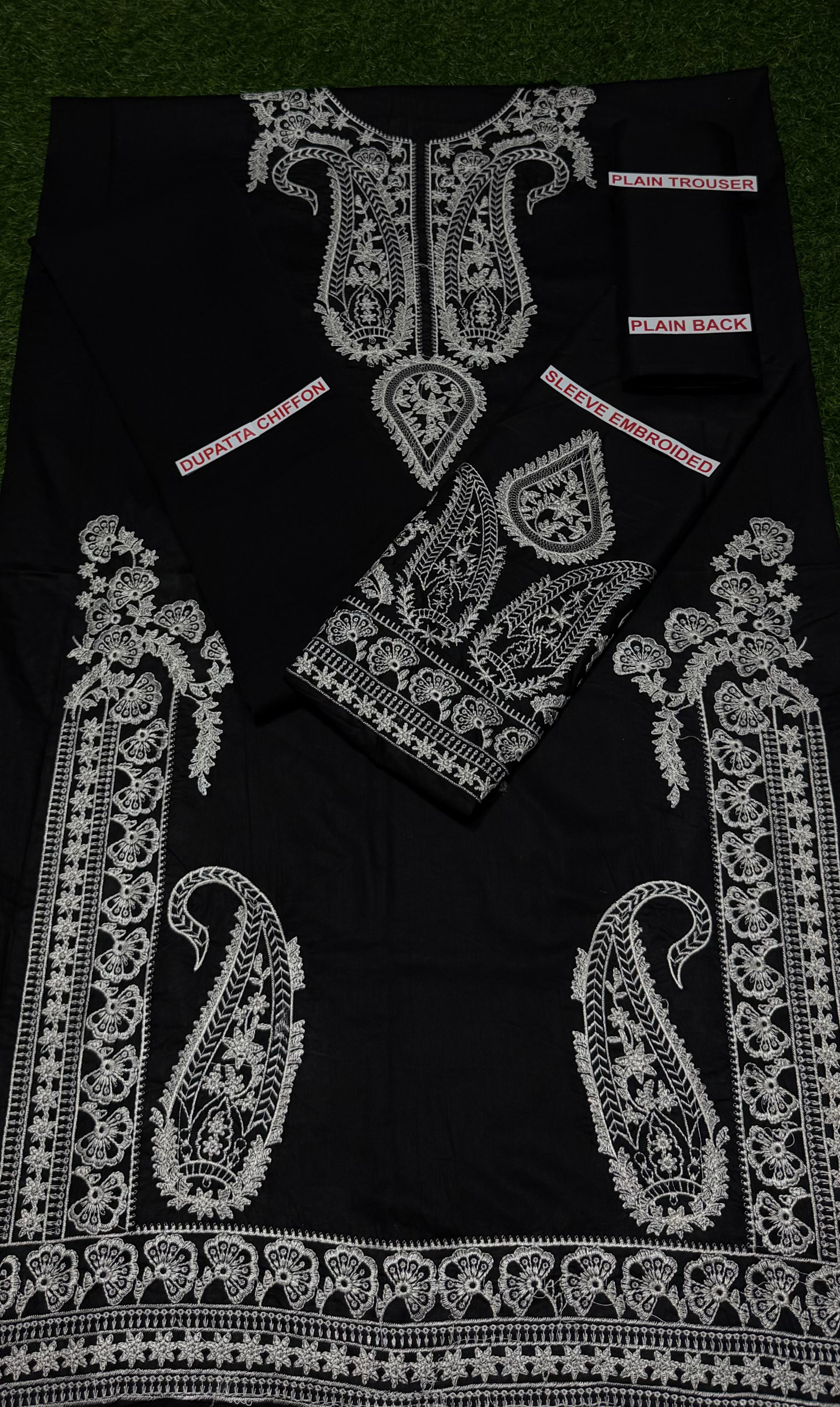 AFREEN EMBROIDERED 3PC LAWN