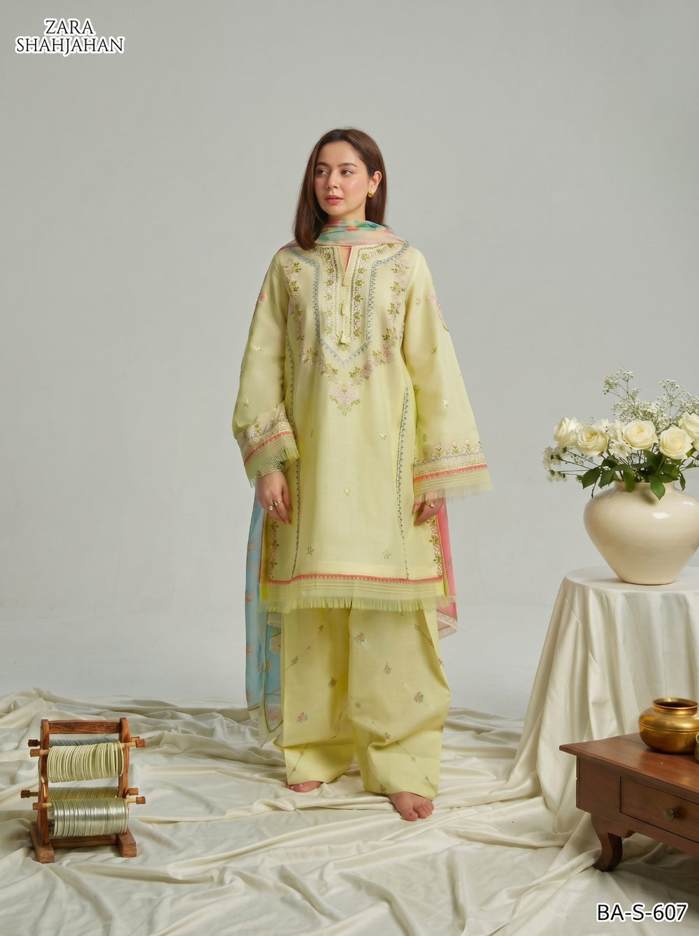 Maria.B Embroided 3pc