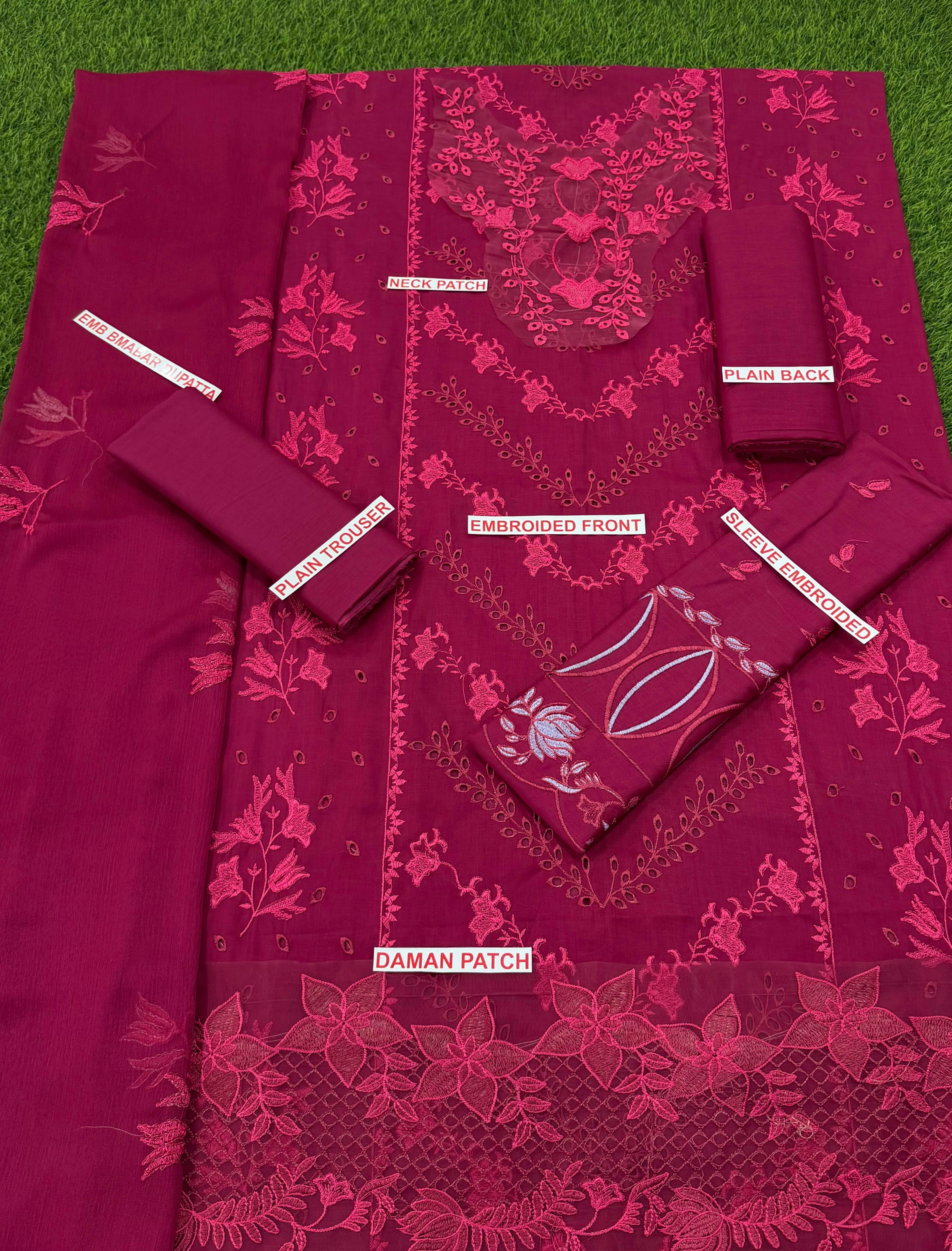 RANG RASIYA EMBROIDERED 3PC LAWN