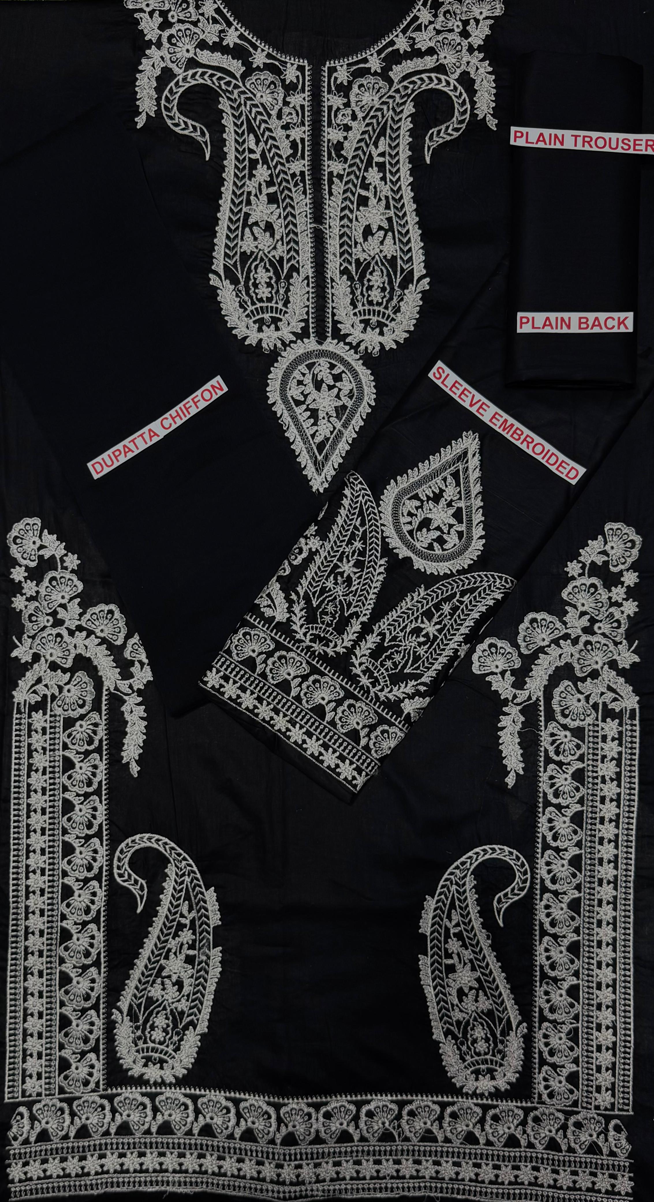 AFREEN EMBROIDERED 3PC LAWN