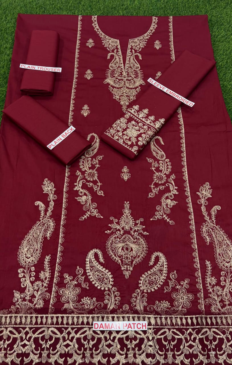 JAZMIN EMBROIDERED 2PC