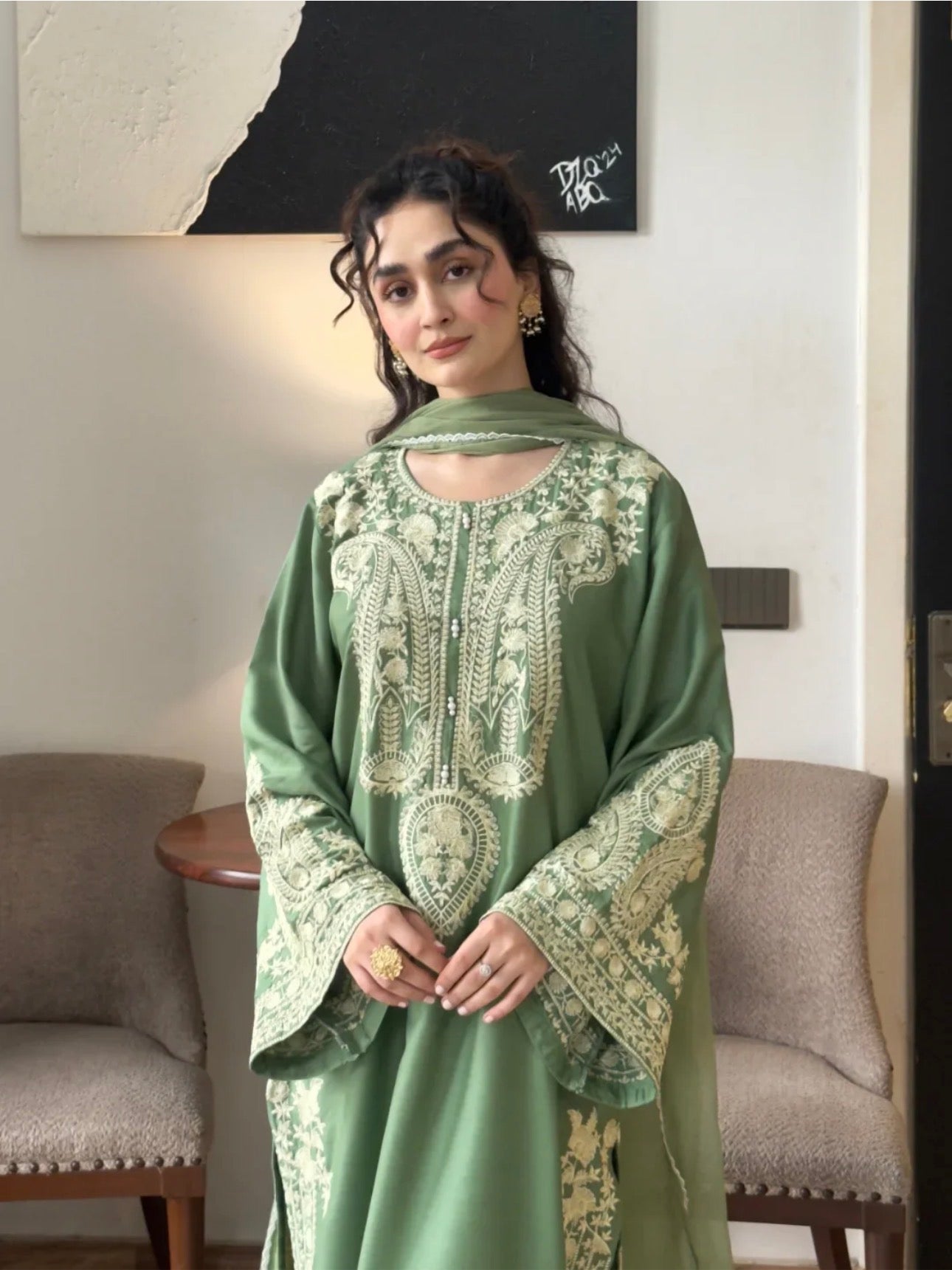 AFREEN EMBROIDERED 3PC LAWN