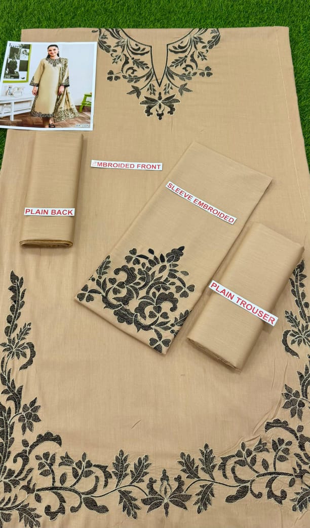 SAPPHIRE EMBROIDERED 2PC LAWN