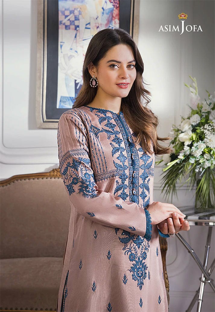 ASIM JOFA EMBROIDERED 3PC LAWN